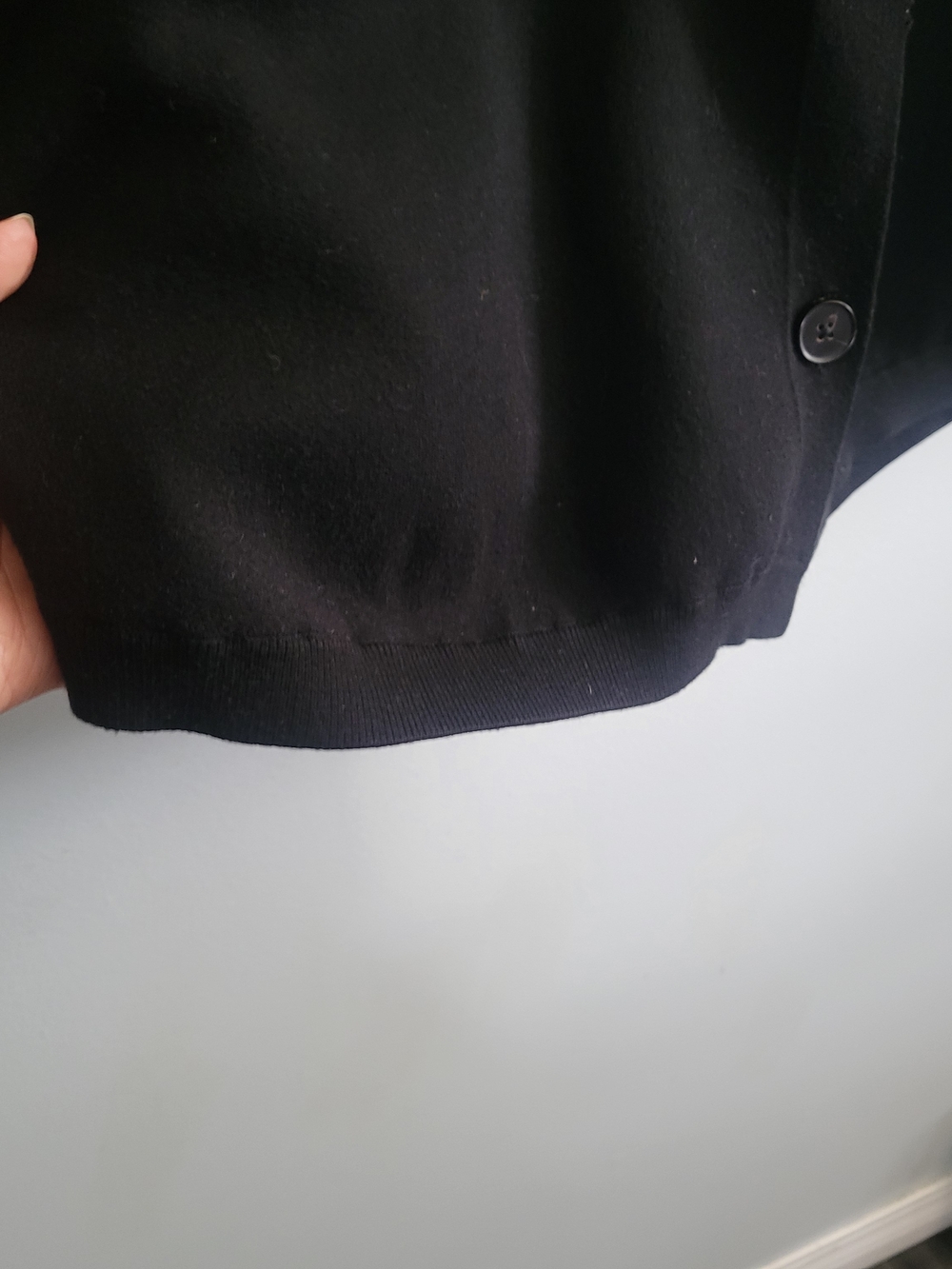 ARITZIA Wilfred Free Ronnie Sweater Sz M Button-Front Minimalist Quiet Luxury - Picture 12 of 14